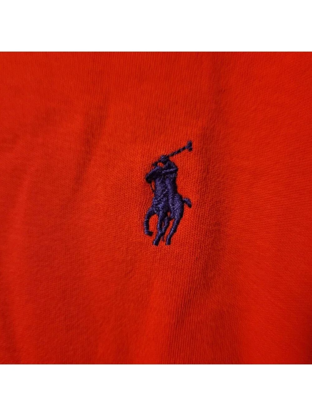 Men's Polo Ralph Lauren Orange rust Sz L large Very soft